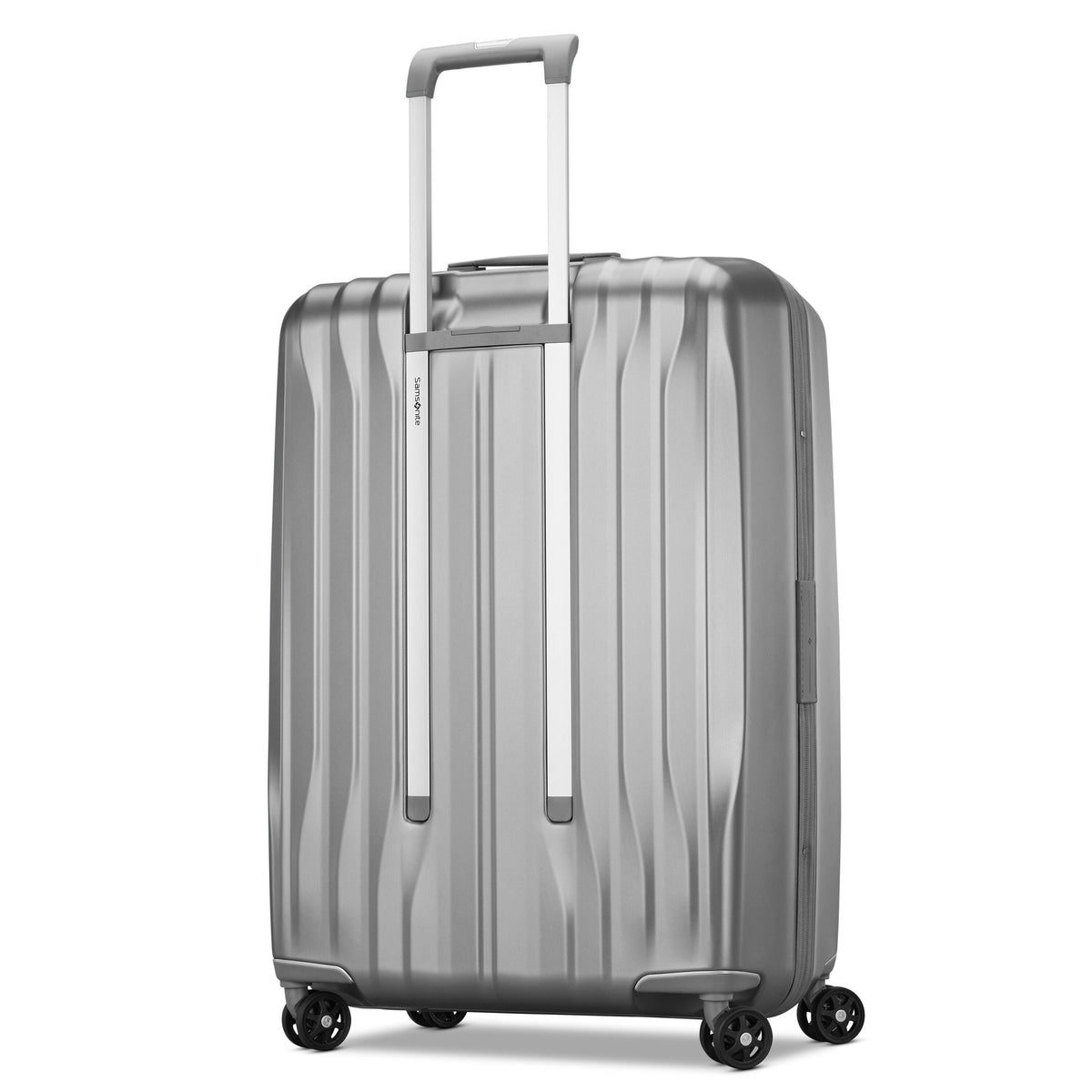 Samsonite UpLIFT Hardside Spinner Large in the color Silver Shimmer.