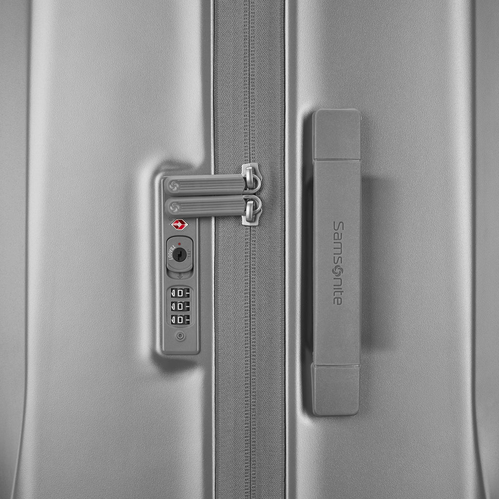 Samsonite UpLIFT Hardside Spinner Large in the color Silver Shimmer.