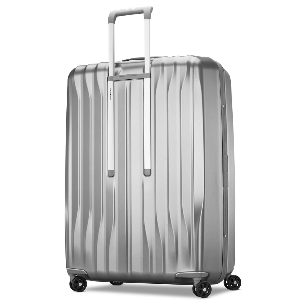 Samsonite UpLIFT Hardside Spinner Extra Large in the color Silver Shimmer.