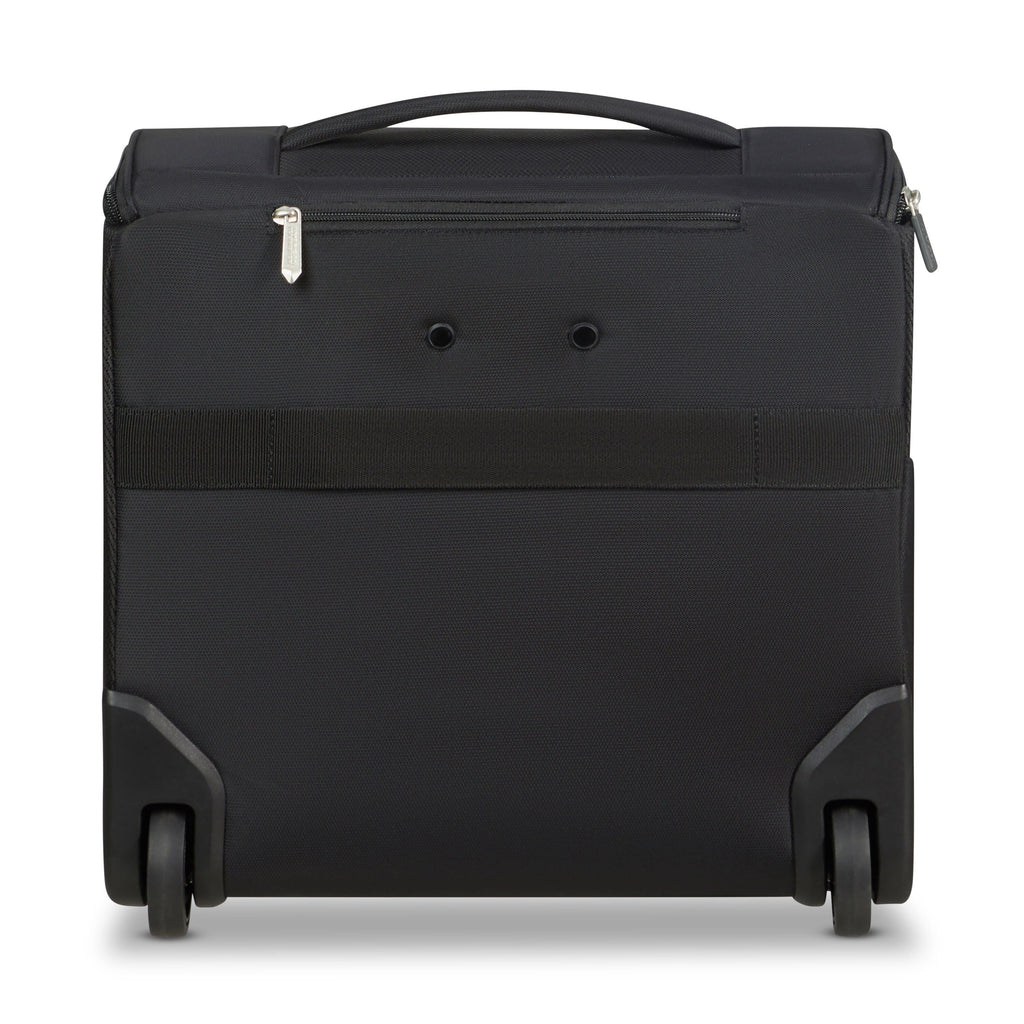 American Tourister SummerRide Expandable Upright Underseater in the color Black.