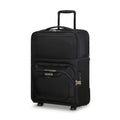 American Tourister SummerRide Expandable Upright Underseater in the color Black.