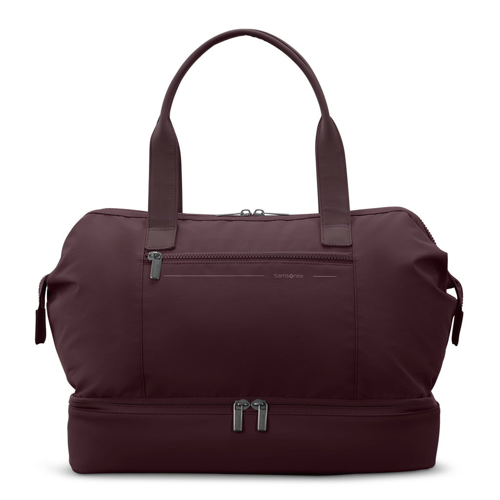 Samsonite Companion Bags Weekender in the color Merlot.