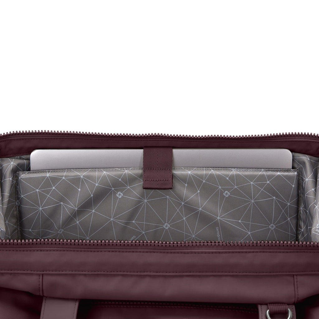 Samsonite Companion Bags Weekender in the color Merlot.