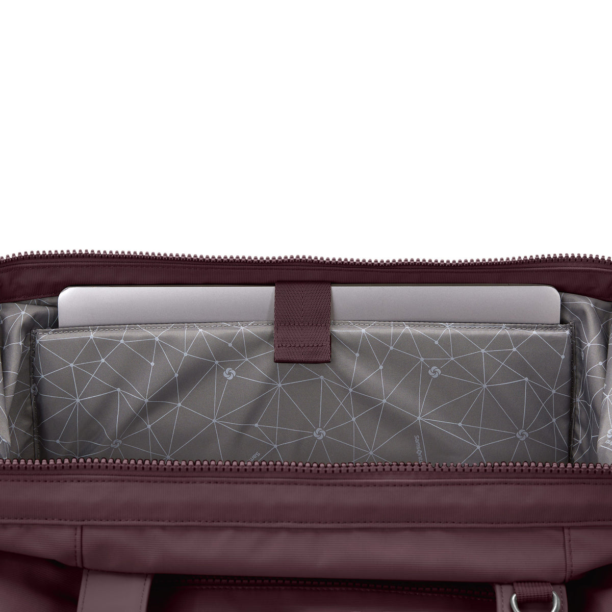Samsonite Companion Bags Weekender in the color Merlot.