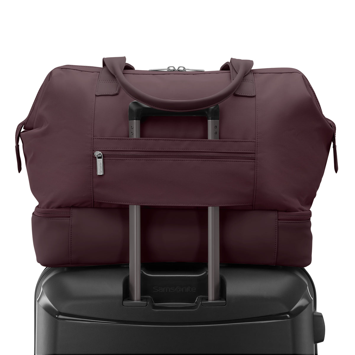 Samsonite Companion Bags Weekender in the color Merlot.