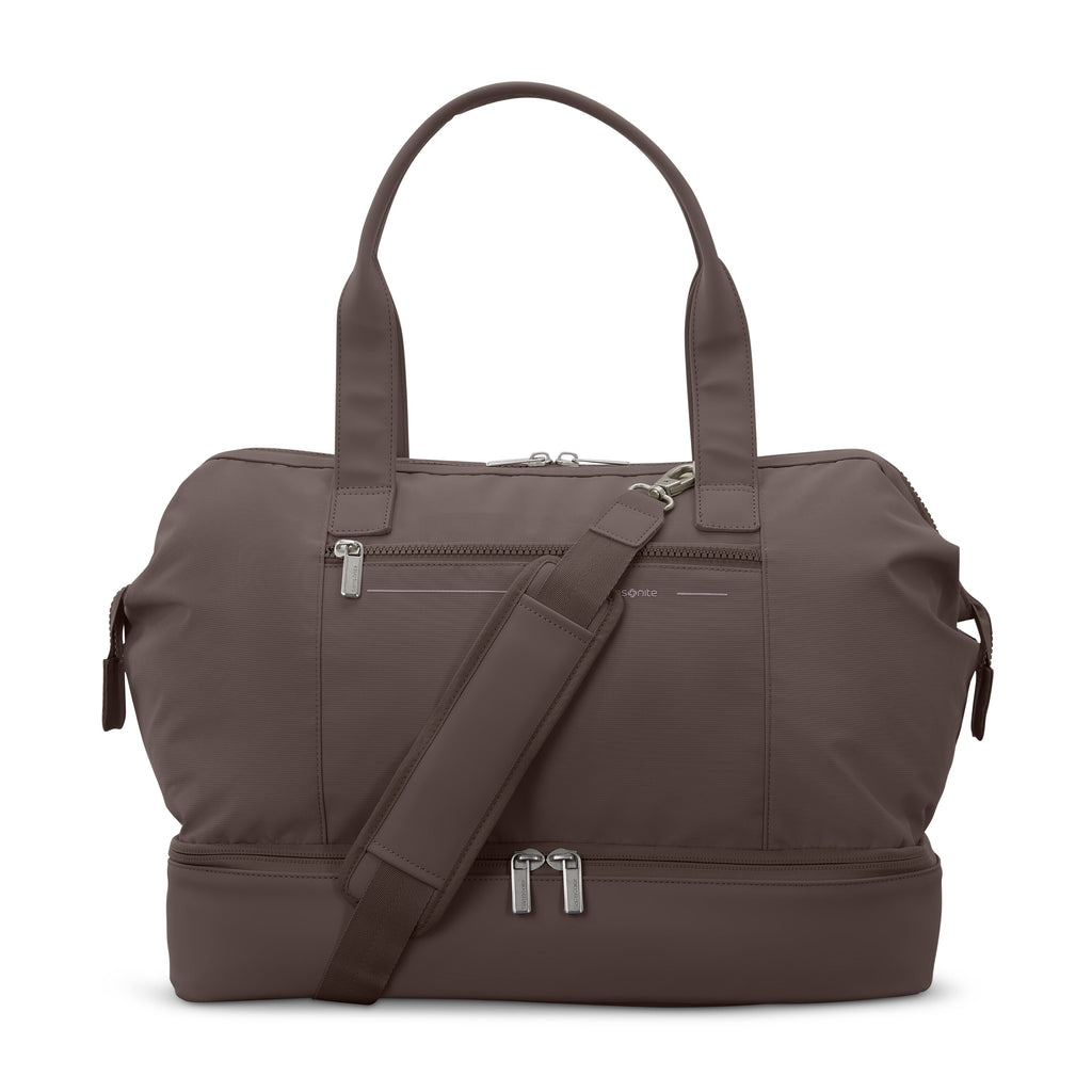 Samsonite Companion Bags Weekender in the color Chocolate Mauve.