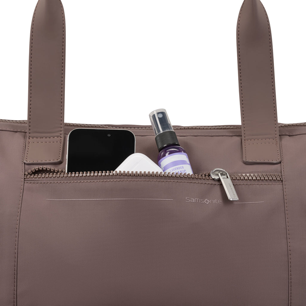 Samsonite Companion Bags Weekender in the color Chocolate Mauve.