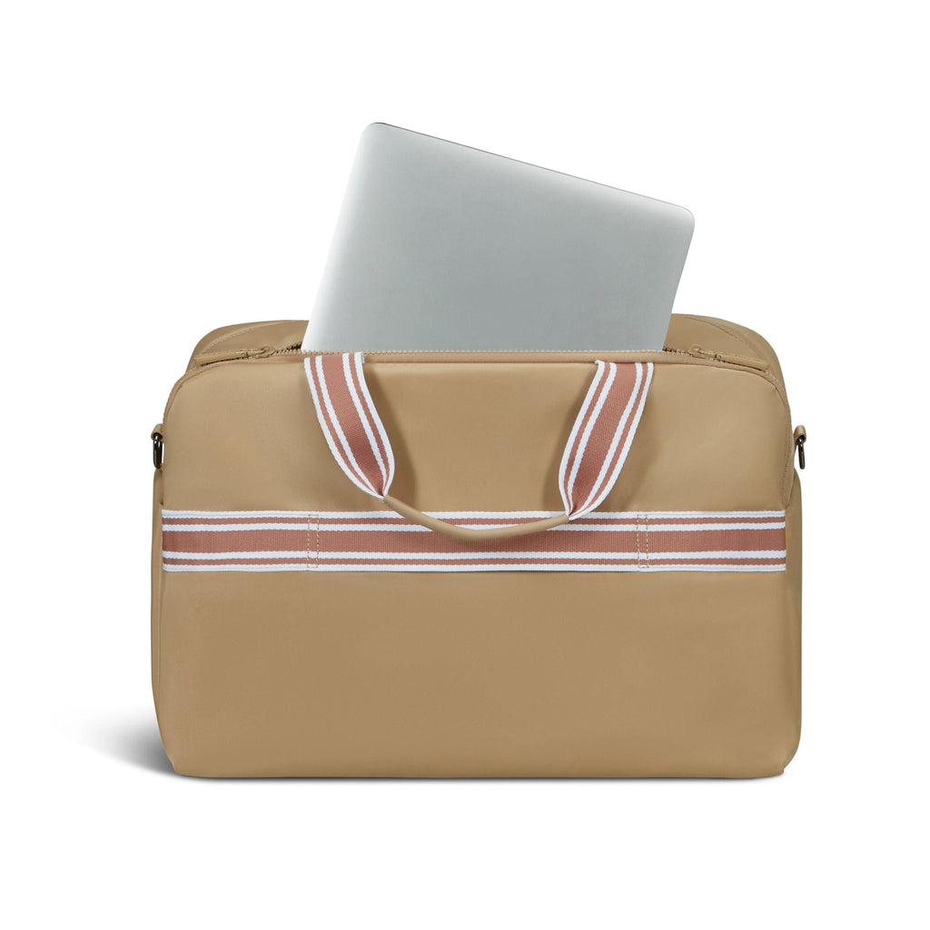 Lipault CITY PLUME 24H Bag-Canyon's Hour in the color Sandstone.