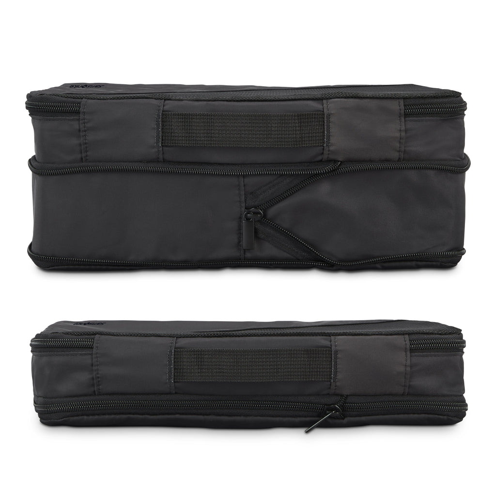Samsonite Travel Accessories - 3 Piece Compression Packing Cubes in the color Black.
