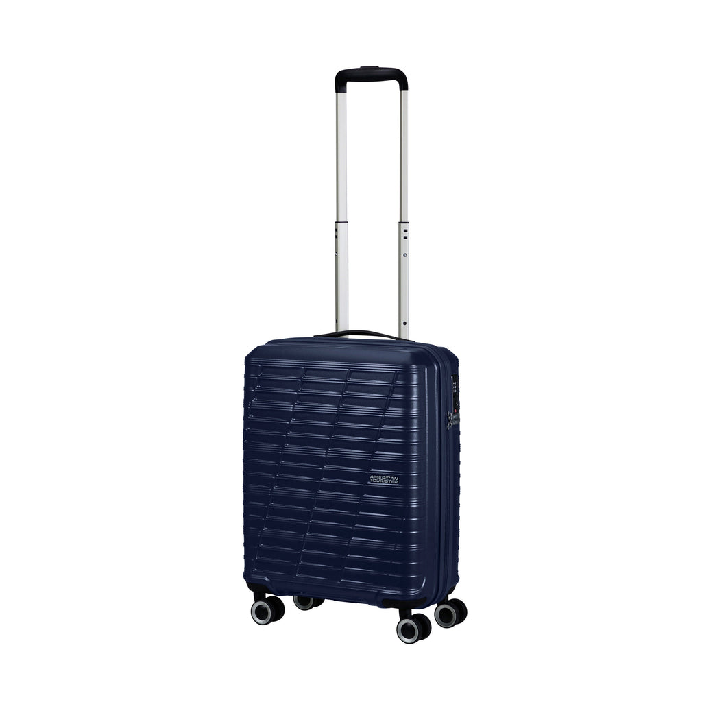 American Tourister Surftime Spinner Carry-On™ in the color Metallic Blue.