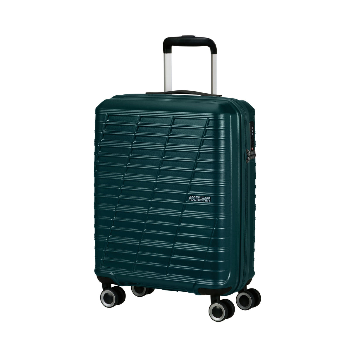 American Tourister Surftime Spinner Carry-On™ in the color Metallic Teal.