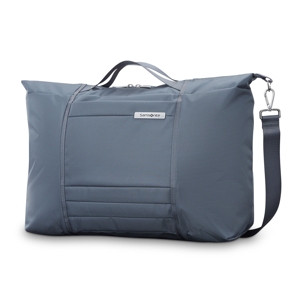 Samsonite UpLift Softside Foldable Weekender Duffle (18 in.) in the color Elemental Blue.