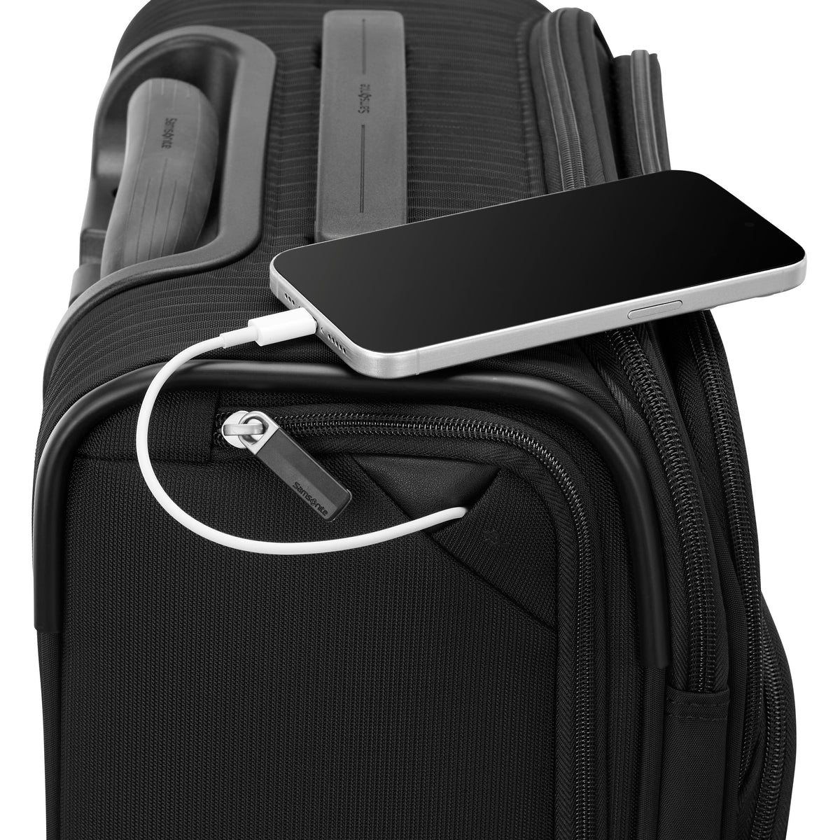 Samsonite Silhouette 18 Spinner Carry-On™ in the color Black.