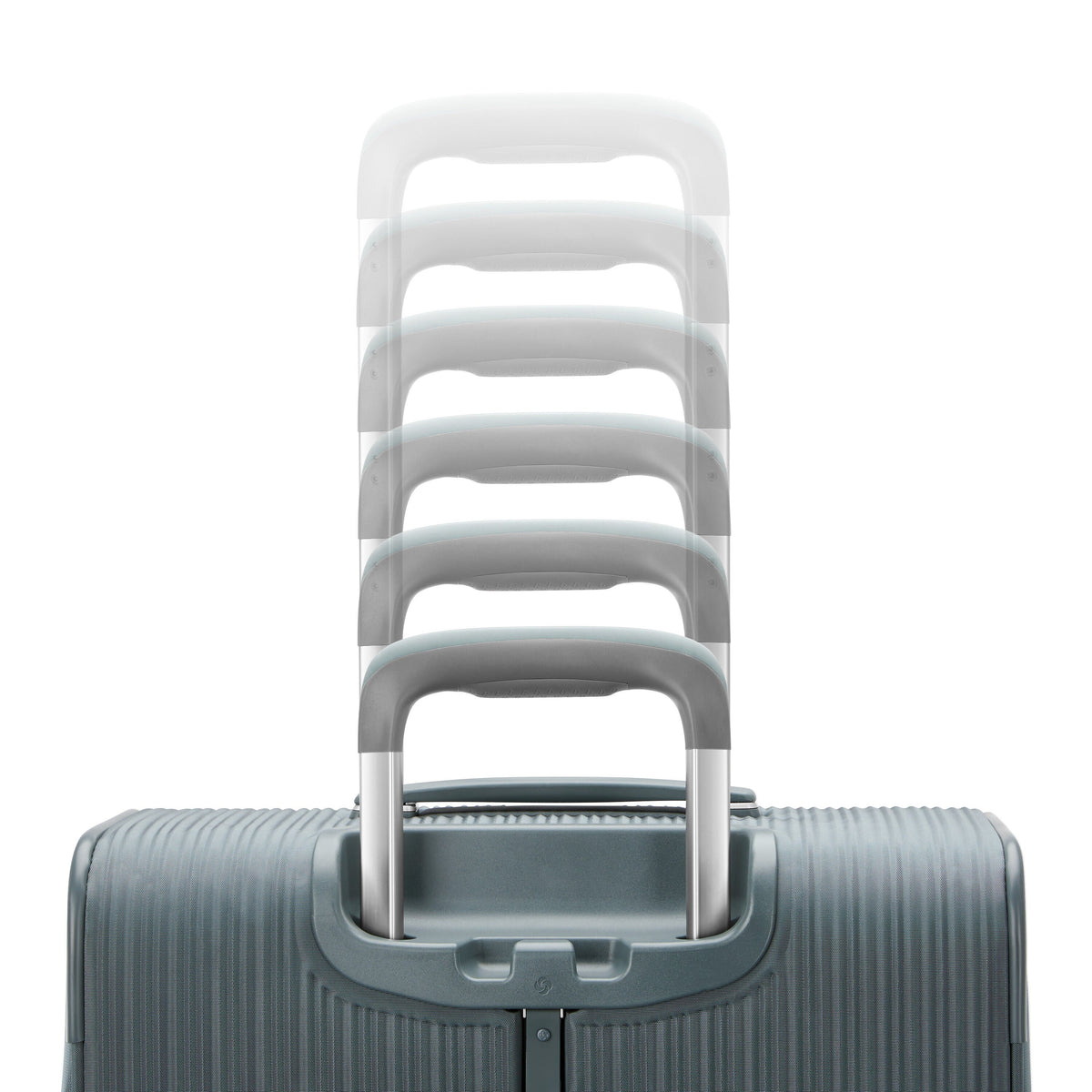Samsonite Silhouette 18 Spinner Medium in the color Black.
