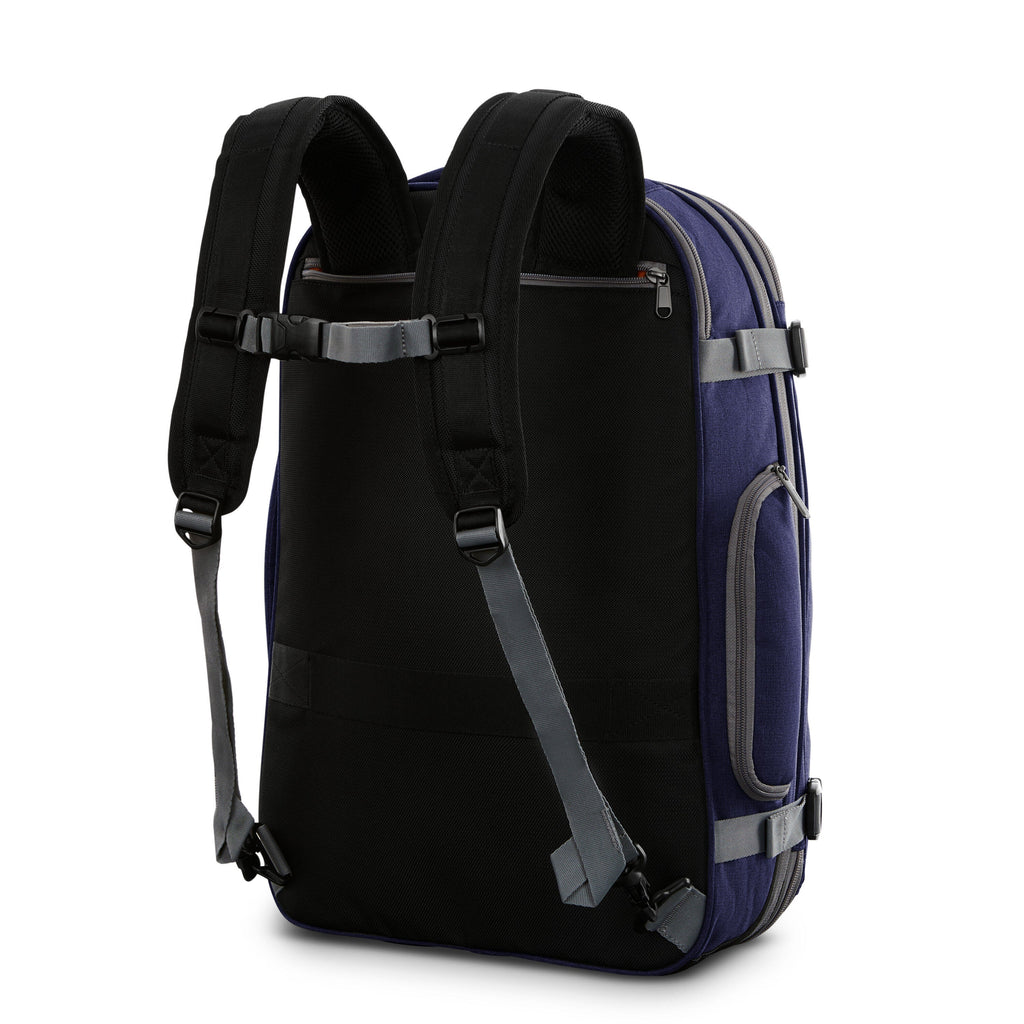 Samsonite Mother Lode Travel Backpack in the color Brushed Indigo.