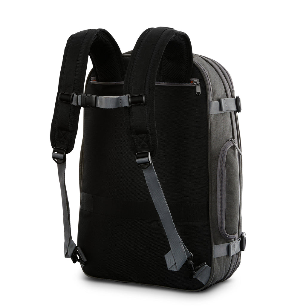 Samsonite Mother Lode Travel Backpack in the color Heathered Graphite.
