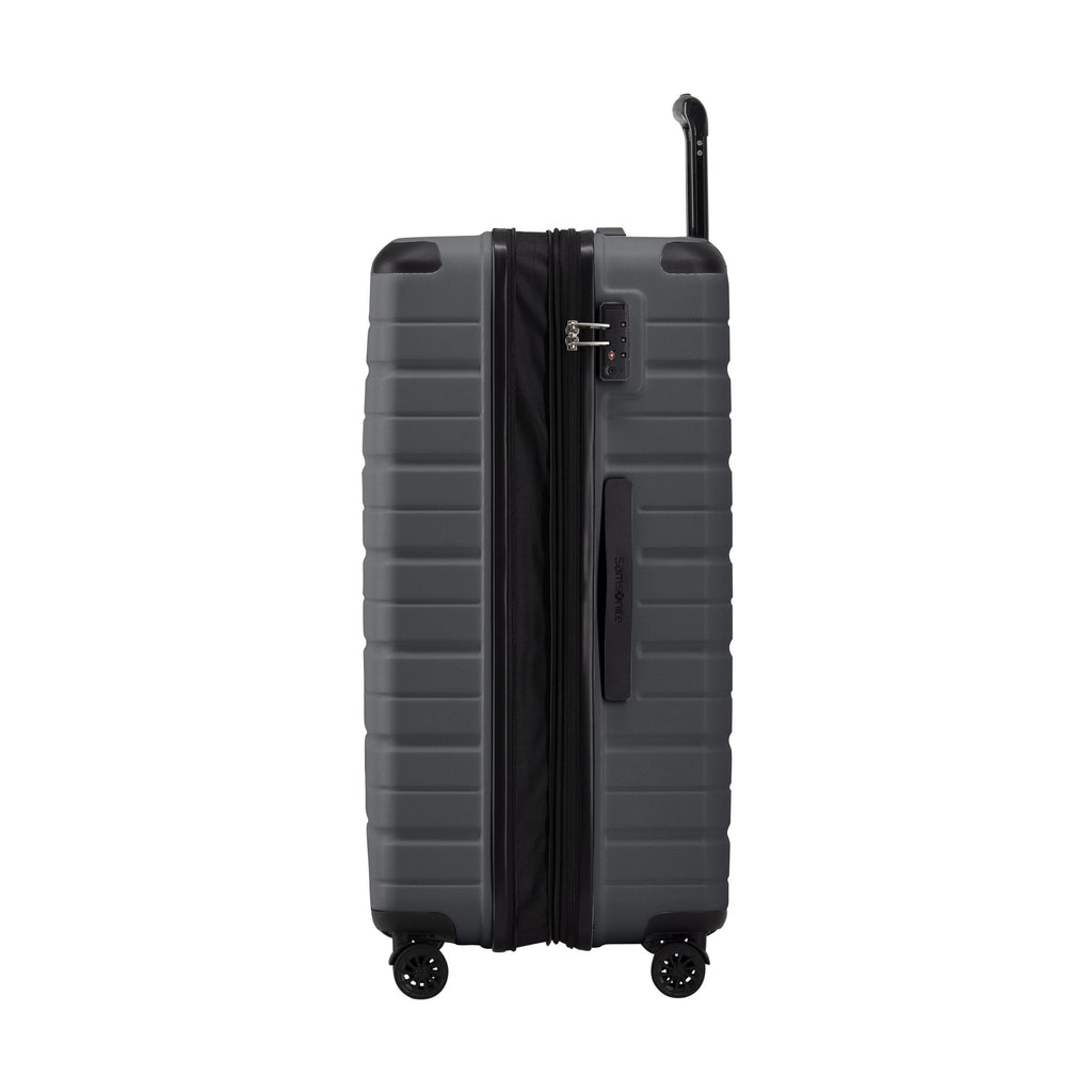 Samsonite Intrigue Spinner 2 Piece Set (CO/L) in the color Charcoal.