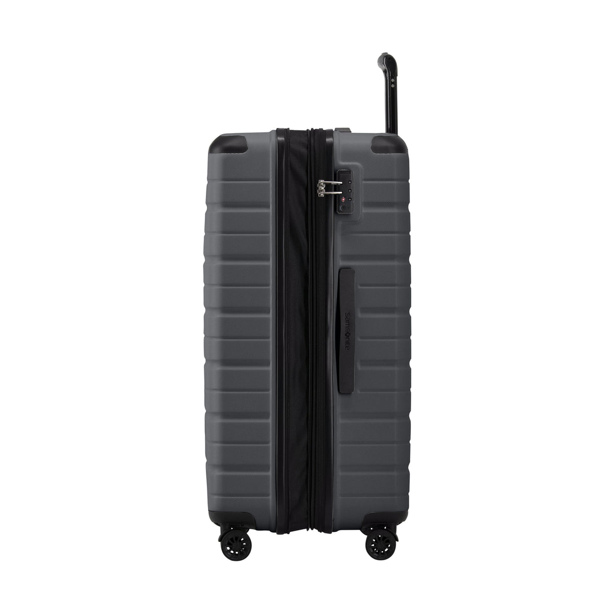 Samsonite Intrigue Spinner 2 Piece Set (CO/L) in the color Charcoal.