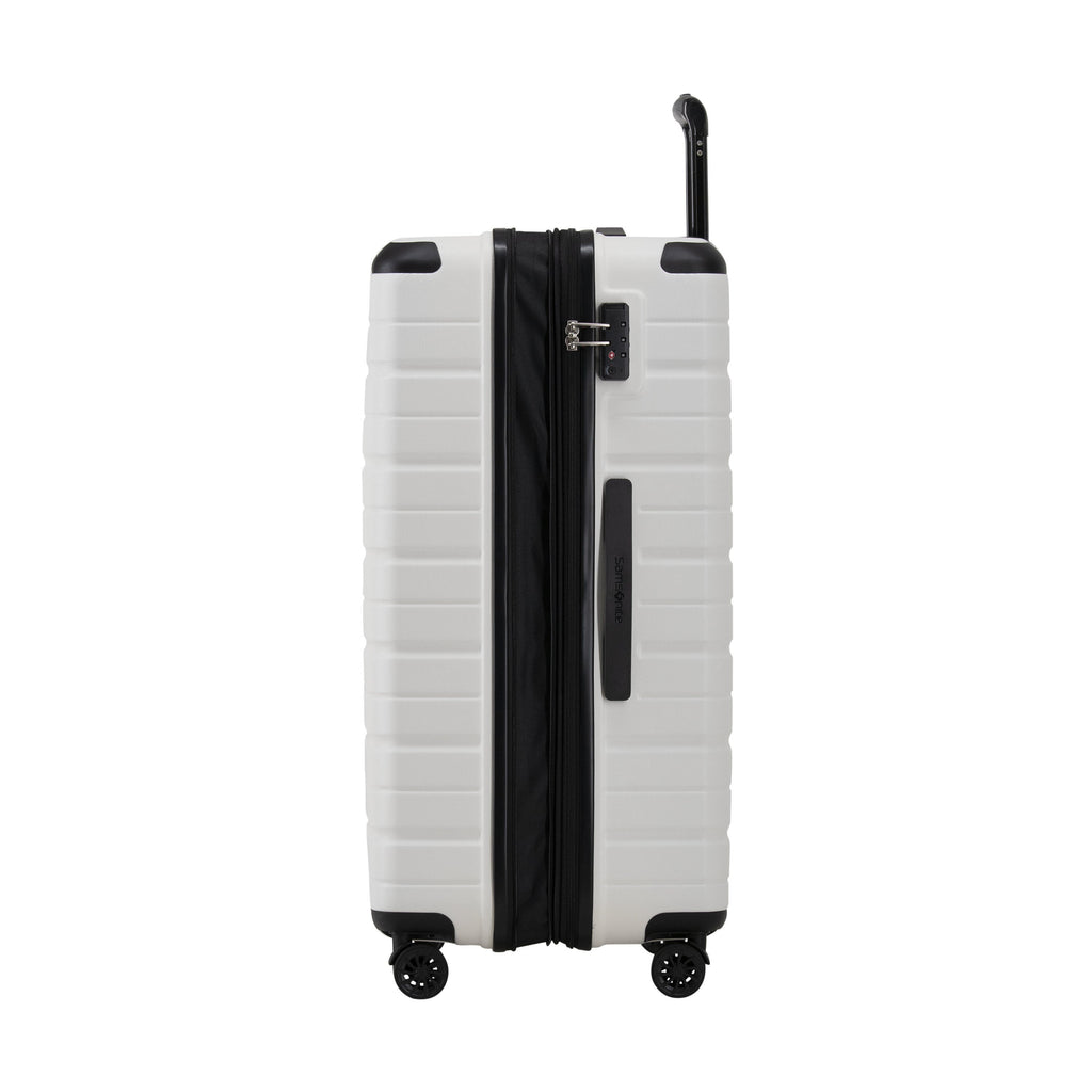 Samsonite Intrigue Spinner 2 Piece Set (CO/L) in the color White.