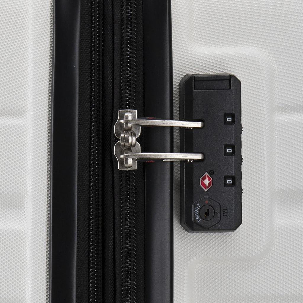 Samsonite Intrigue Spinner 2 Piece Set (CO/L) in the color White.