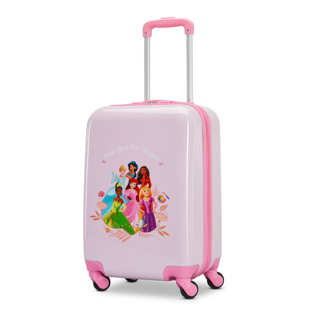 American Tourister Licensed Kids Hardside 18" Spinner in the color Princess.
