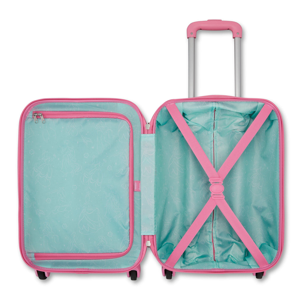 American Tourister Licensed Kids Hardside 18" Spinner in the color Princess.