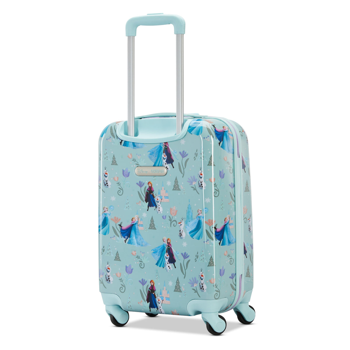American Tourister Licensed Kids Hardside 18" Spinner in the color Frozen.