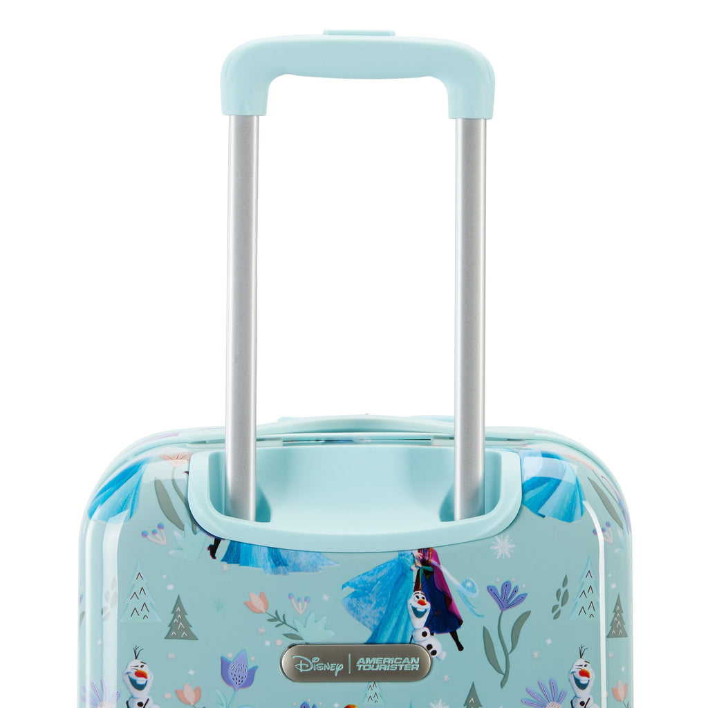 American Tourister Licensed Kids Hardside 18" Spinner in the color Frozen.