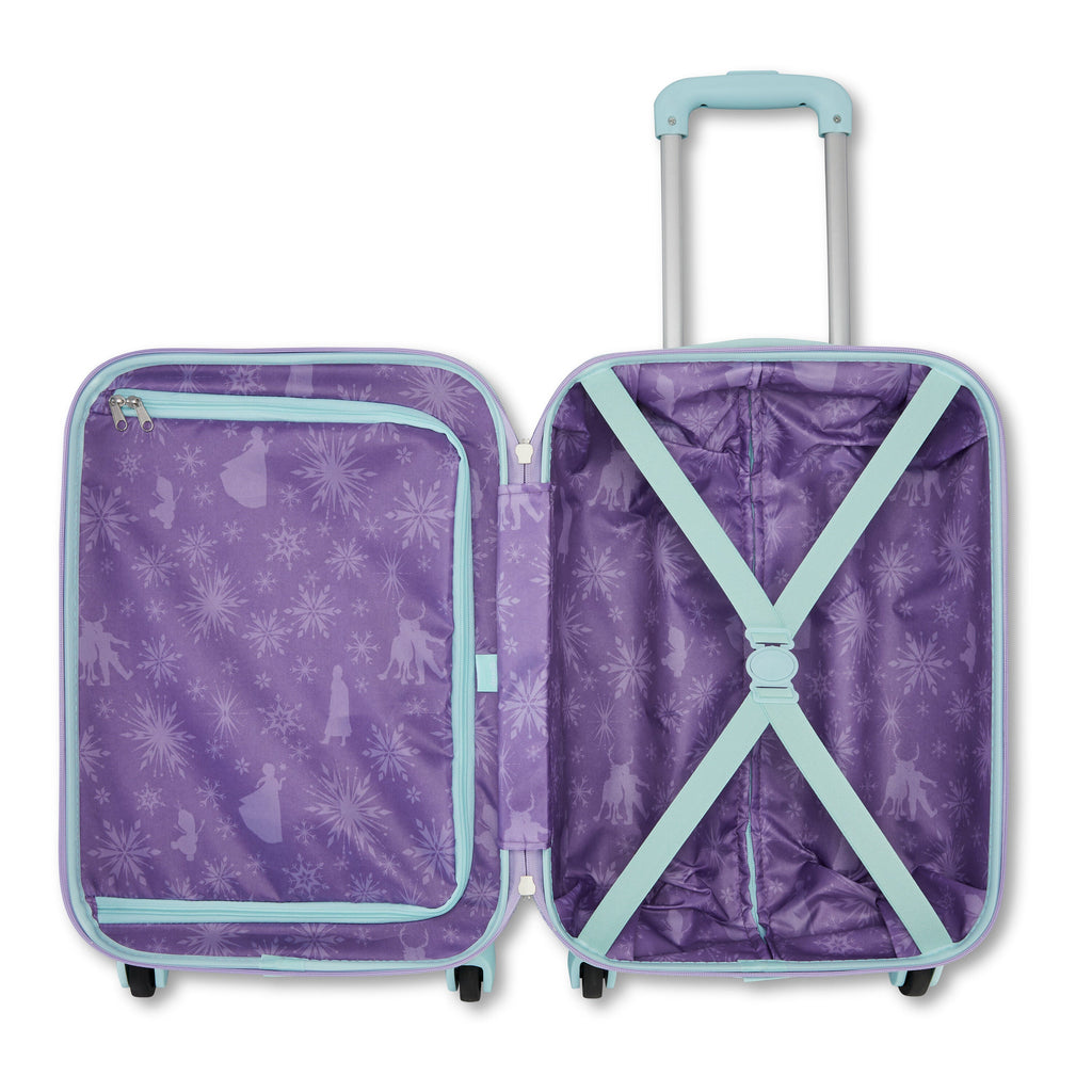 American Tourister Licensed Kids Hardside 18" Spinner in the color Frozen.