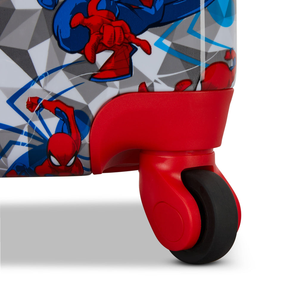 American Tourister Licensed Kids Hardside 18" Spinner in the color Spiderman Iconic.