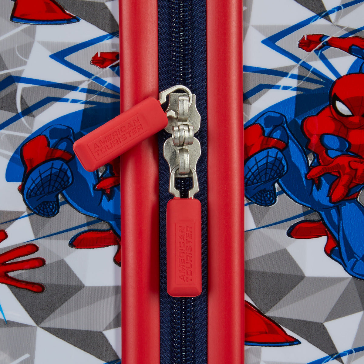 American Tourister Licensed Kids Hardside 18" Spinner in the color Spiderman Iconic.