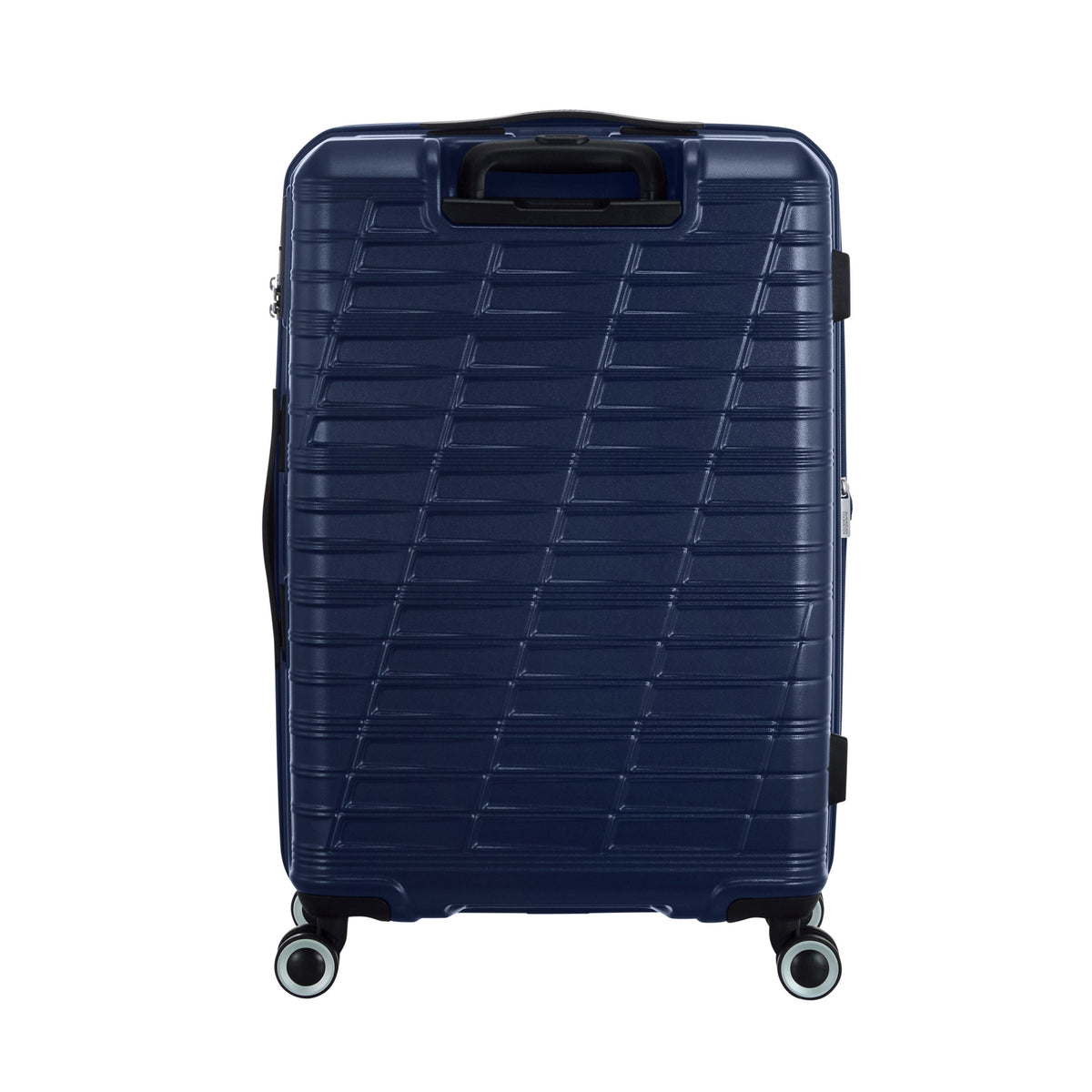 American Tourister Surftime Spinner Medium in the color Metallic Blue.