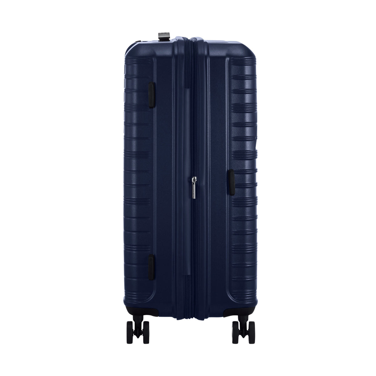American Tourister Surftime Spinner Medium in the color Metallic Blue.