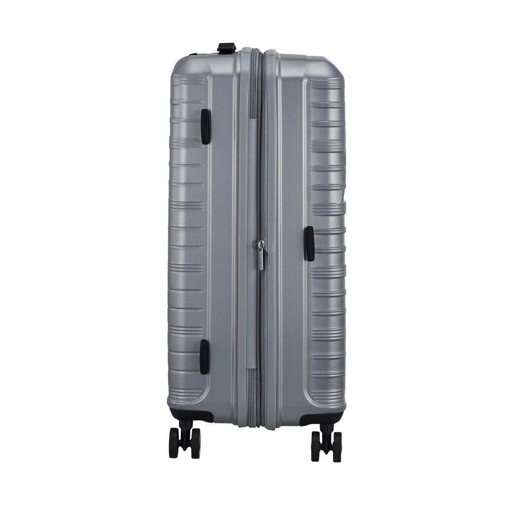 American Tourister Surftime Spinner Medium in the color Silver.