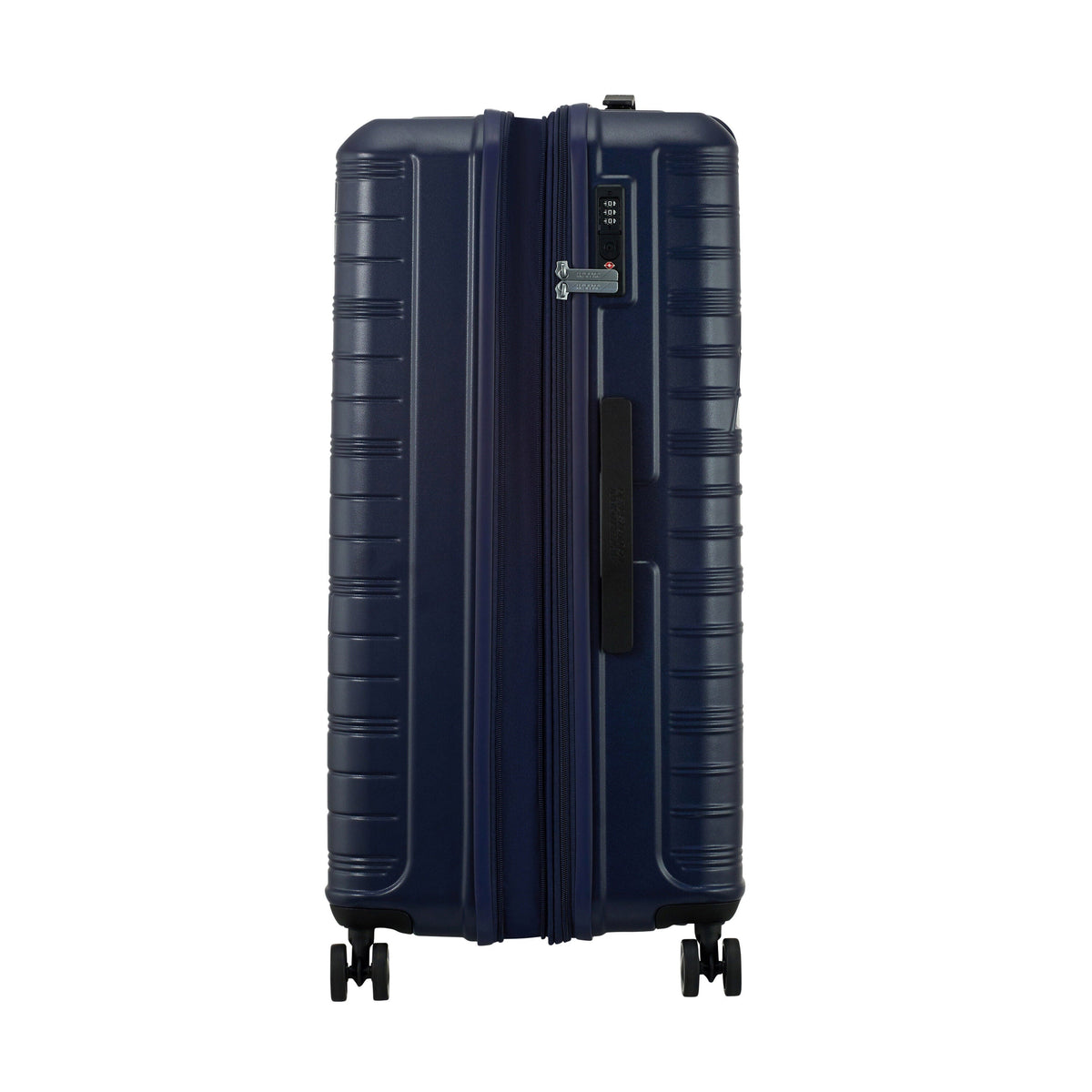 American Tourister Surftime Spinner Large in the color Metallic Blue.