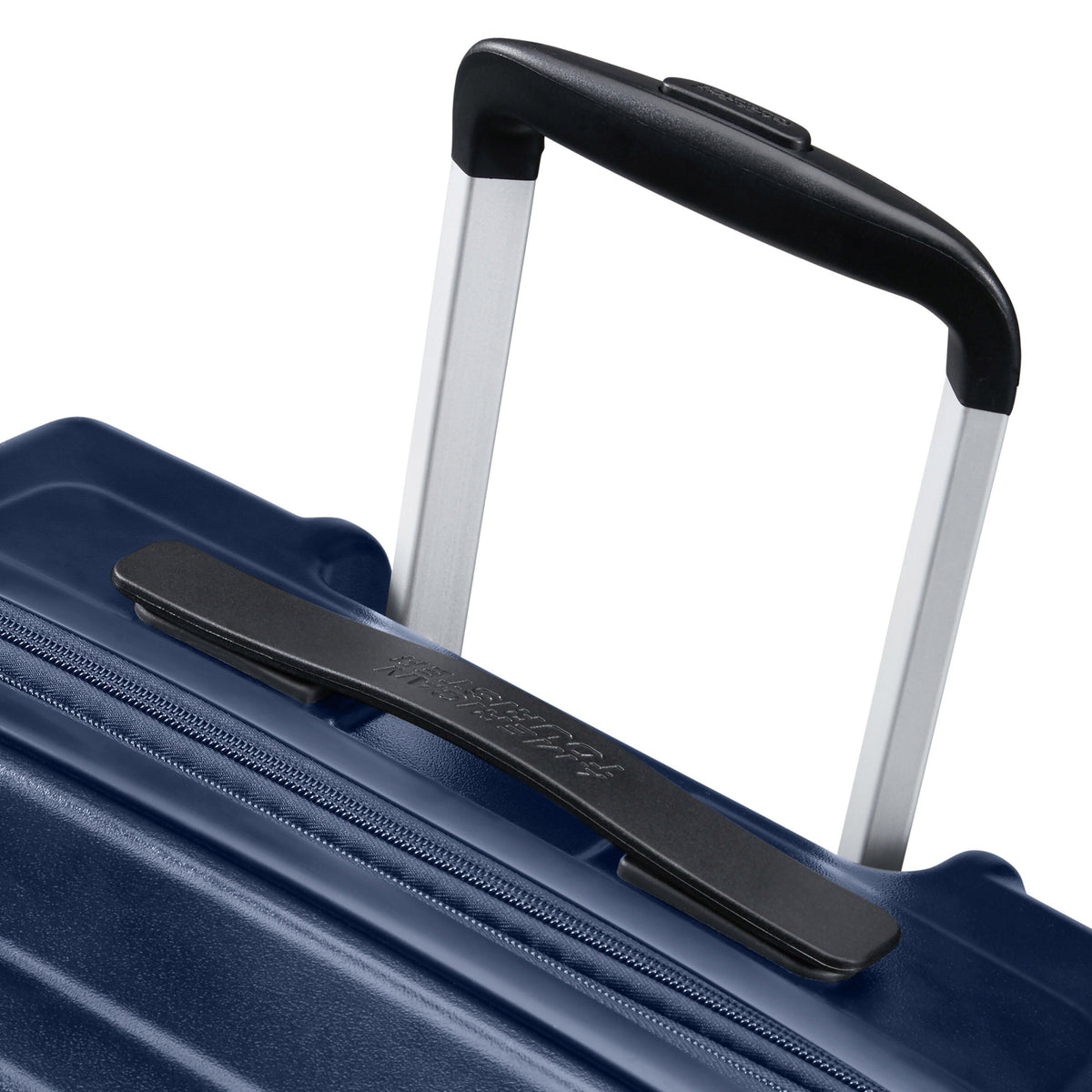 American Tourister Surftime Spinner Large in the color Metallic Blue.