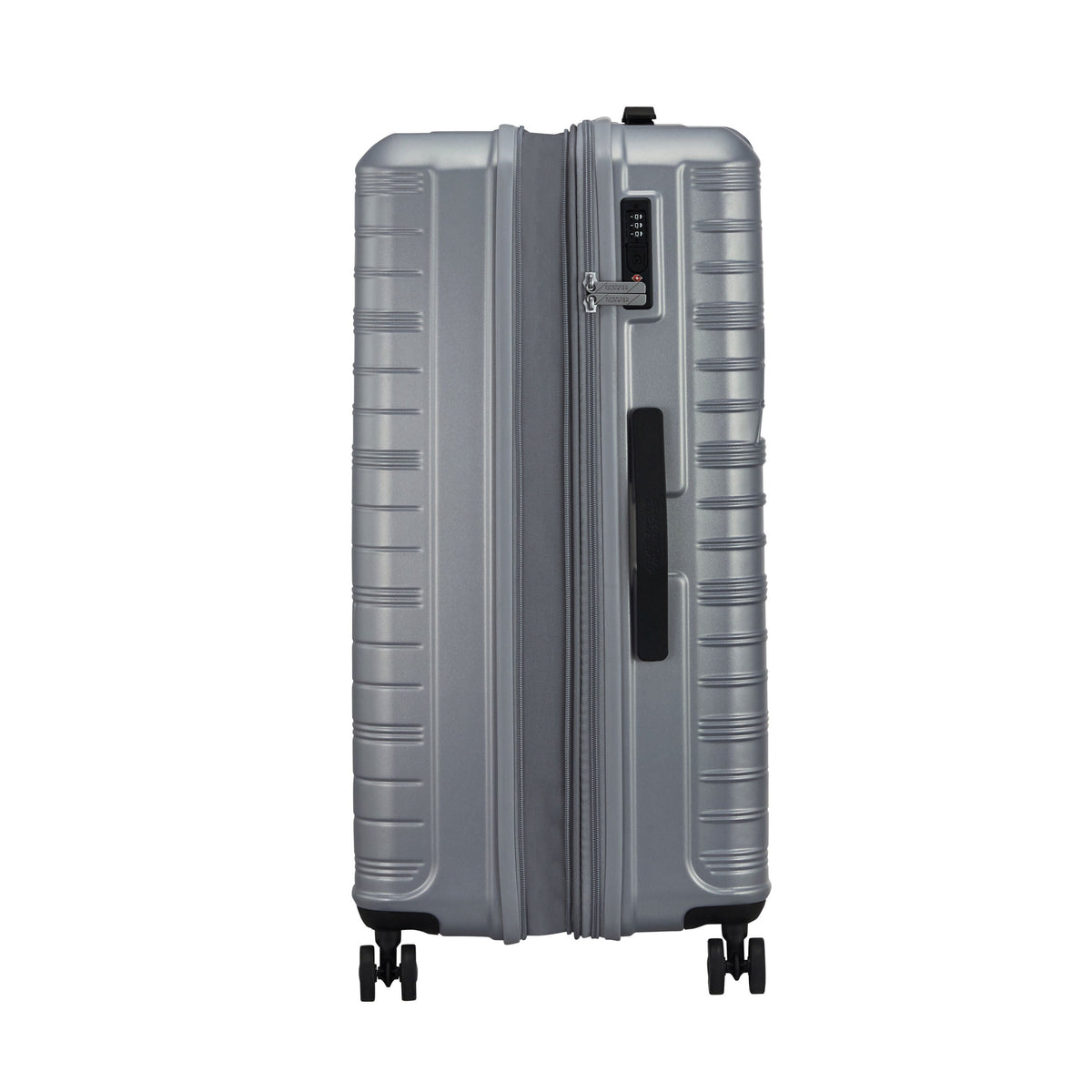 American Tourister Surftime Spinner Large in the color Silver.