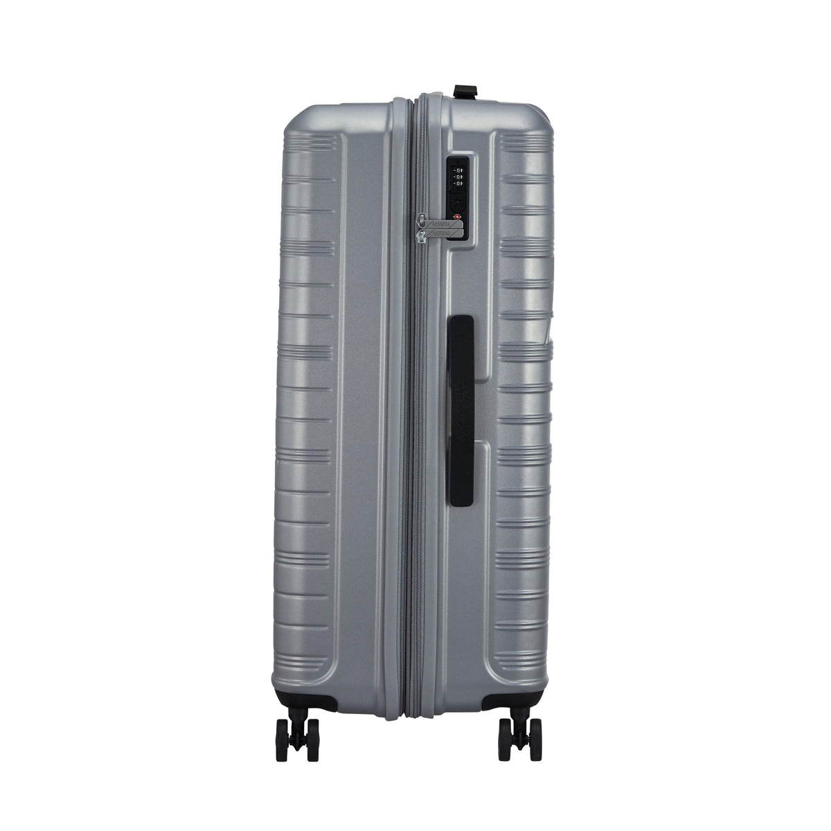 American Tourister Surftime Spinner Large in the color Silver.