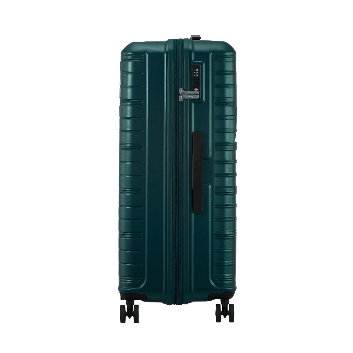 American Tourister Surftime Spinner Large in the color Metallic Teal.