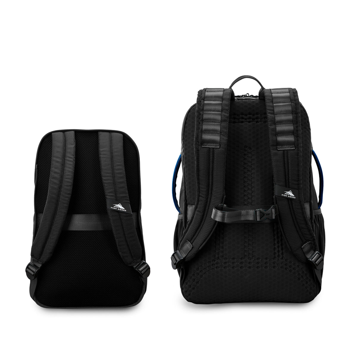 High Sierra Hi-Life 3-in-1 Convertible Backpack in the color Black/Blue.