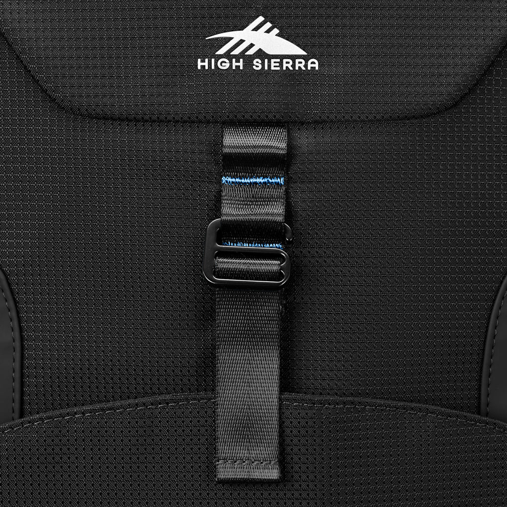 High Sierra Hi-Life 3-in-1 Convertible Backpack in the color Black/Blue.
