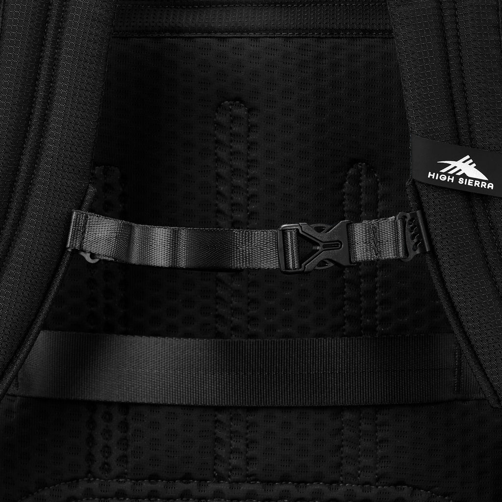 High Sierra Hi-Life 3-in-1 Convertible Backpack in the color Black/Blue.