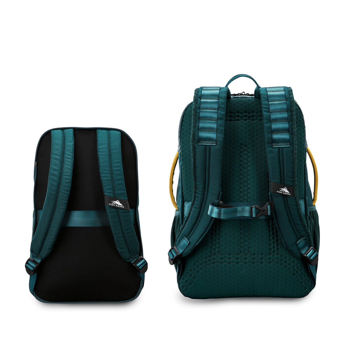 High Sierra Hi-Life 3-in-1 Convertible Backpack in the color Green/Yellow.