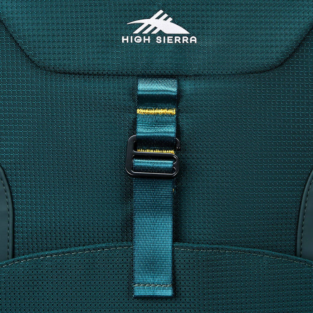 High Sierra Hi-Life 3-in-1 Convertible Backpack in the color Green/Yellow.