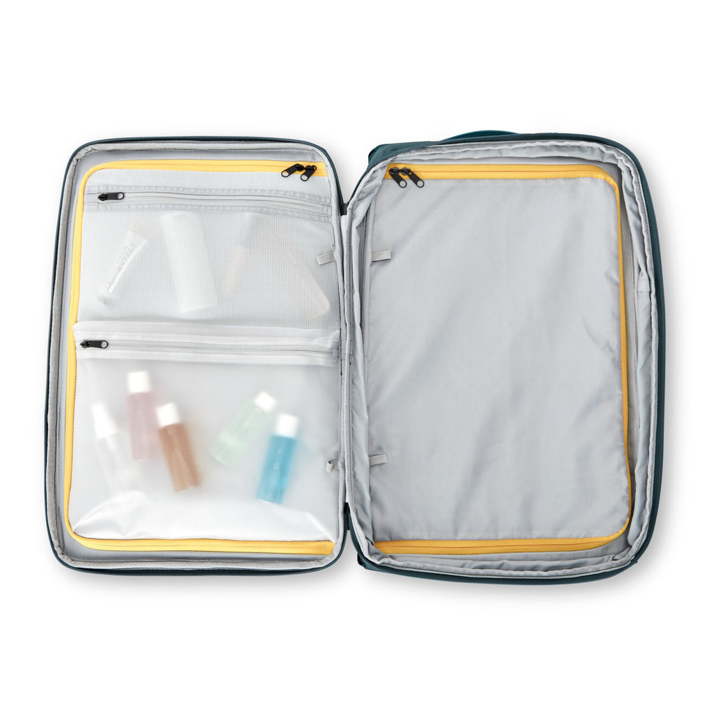 High Sierra Hi-Life 3-in-1 Convertible Wheeled Backpack in the color Green/Yellow.