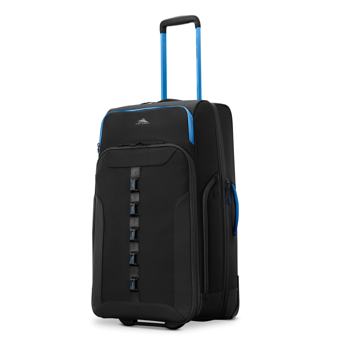 High Sierra Hi-Life Wheeled Duffle (28") in the color Black/Blue.