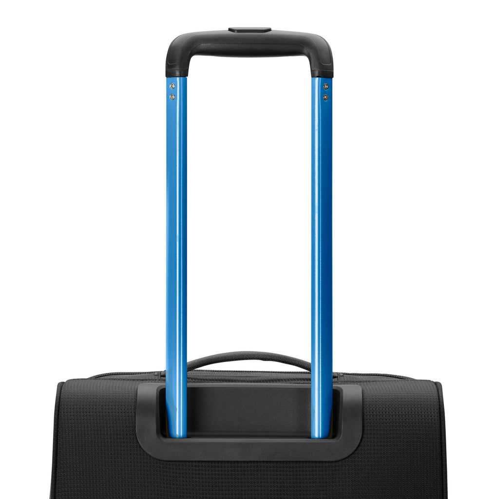 High Sierra Hi-Life Wheeled Duffle (28") in the color Black/Blue.