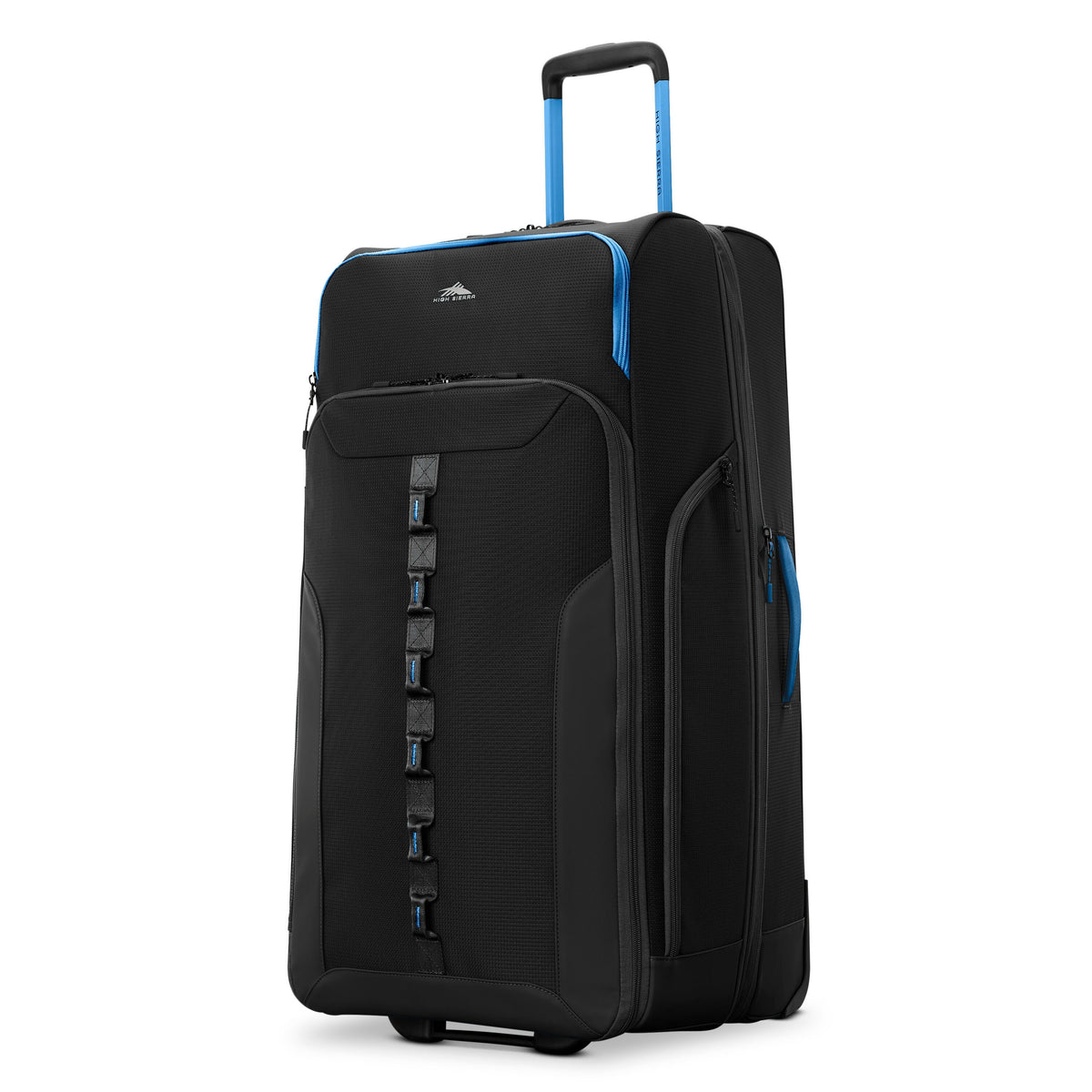High Sierra Hi-Life Wheeled Duffle (32") in the color Black/Blue.