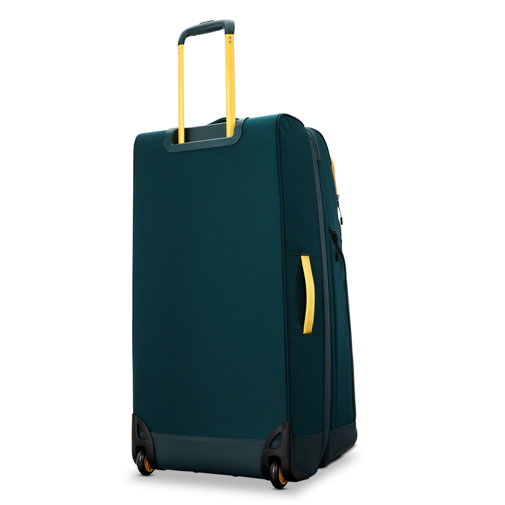 High Sierra Hi-Life Wheeled Duffle (32") in the color Green/Yellow.
