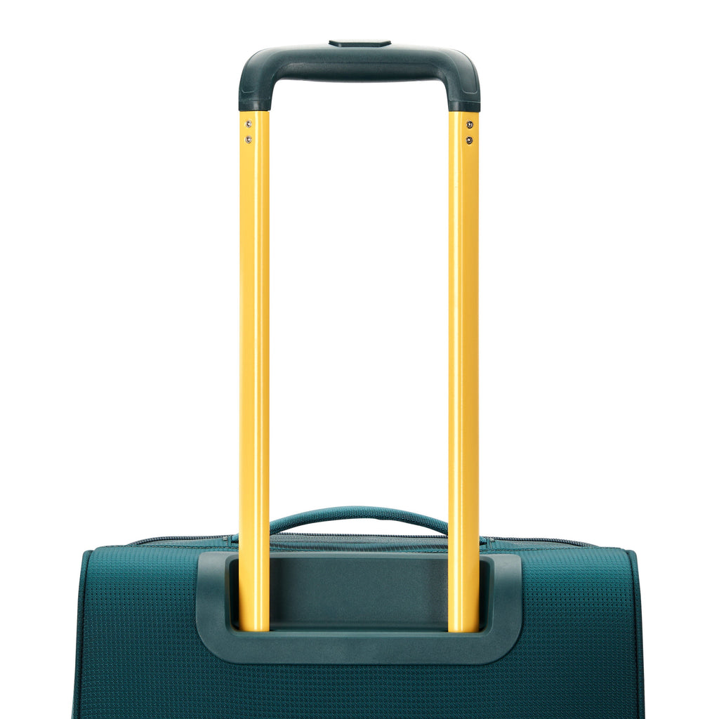 High Sierra Hi-Life Wheeled Duffle (32") in the color Green/Yellow.